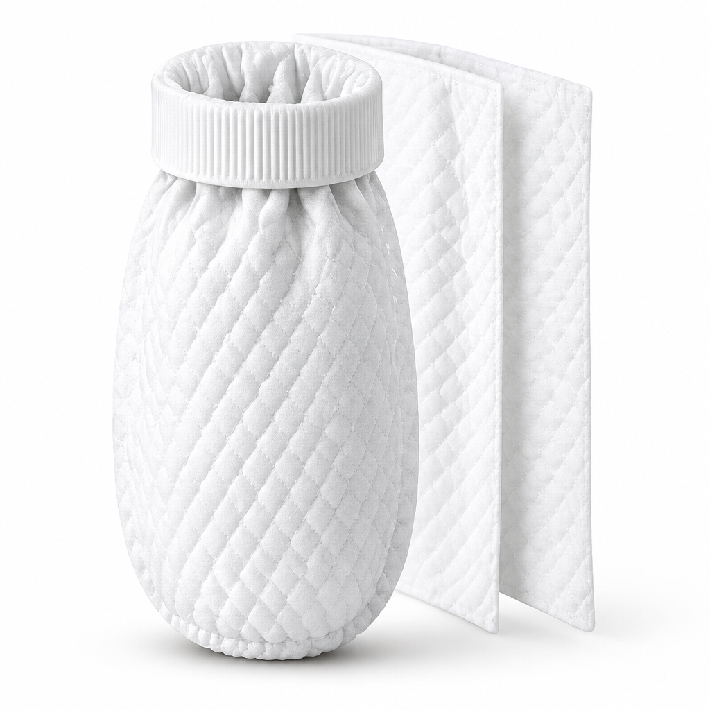 20PCS Sink Faucet Water Filter Cotton Pads with Cable Tie